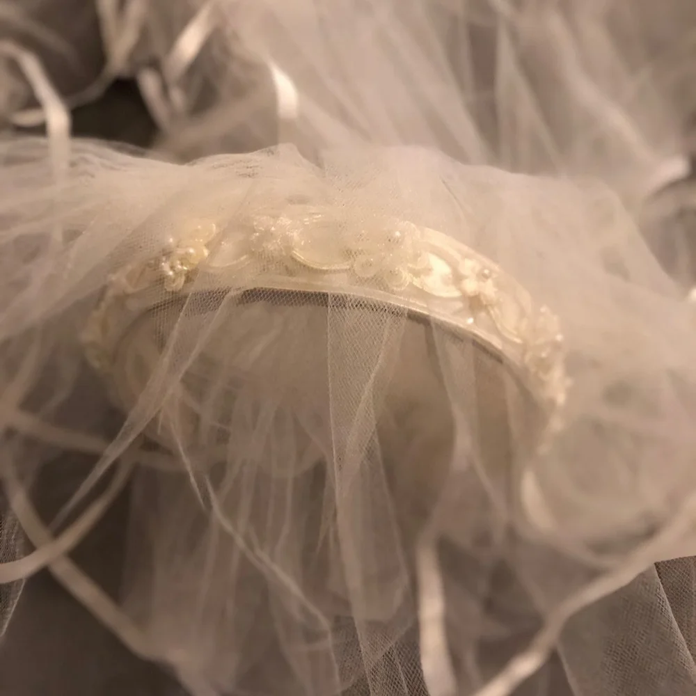 Wedding vail headband